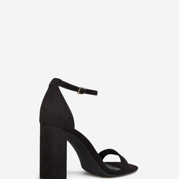 #NWT - SIZE 10 -SANDAL -FAUX LEATHER - BLOCK HEEL SQUARE TOE BUCKLE CLOSURE HEEL - Picture 5 of 6